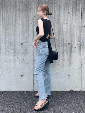 ᴿᴵᴱさん(レディース・161cm)の夏コーディネート