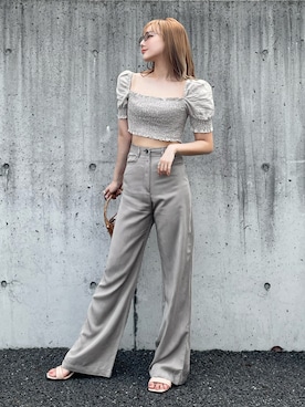 「birthdaybash」｜ᴿᴵᴱさん（レディース・161cm）の夏コーディネート