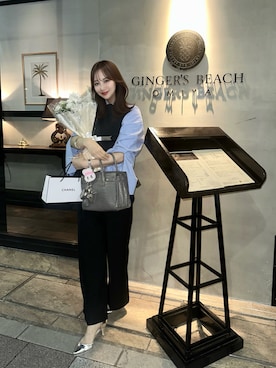 「アイテム（パンプス）」を使った、ᴿᴵᴱさん（レディース・161cm）の夏コーディネート