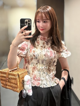 「夏服」｜「アイテム（スラックス）」を使った、ᴿᴵᴱさん（レディース・161cm）の夏コーディネート