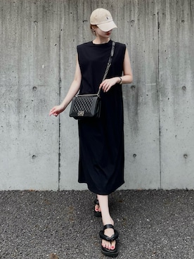 ᴿᴵᴱさん（レディース・161cm）の夏コーディネート