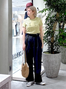 aaii18さん（レディース・162cm）の夏コーディネート