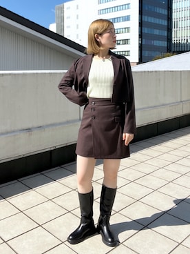 aaii18さん（レディース・162cm）の秋コーディネート