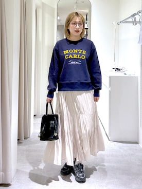 「FREE'S MART（フリーズマート）のアイテム」を使った、aaii18さん（レディース・162cm）の春コーディネート