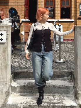 「FREE'S MART（フリーズマート）のアイテム」を使った、aaii18さん（レディース・162cm）の秋コーディネート