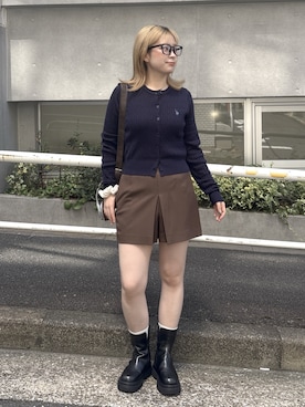 「FREE'S MART（フリーズマート）のアイテム（パンツ）」を使った、aaii18さん（レディース・162cm）の秋コーディネート