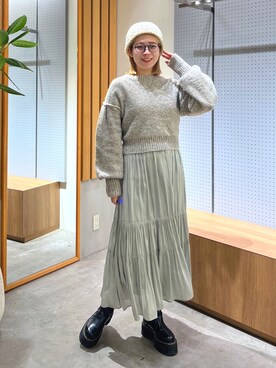 aaii18さん（レディース・162cm）の冬コーディネート