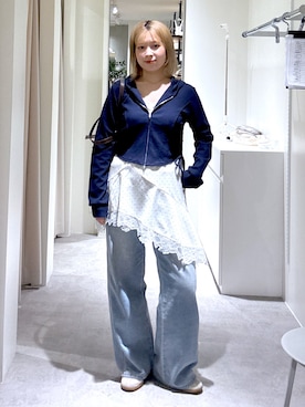 「FREE'S MART（フリーズマート）のアイテム」を使った、aaii18さん（レディース・162cm）の春コーディネート