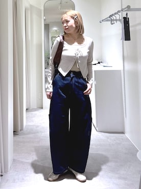 「FREE'S MART（フリーズマート）のアイテム」を使った、aaii18さん（レディース・162cm）の冬コーディネート