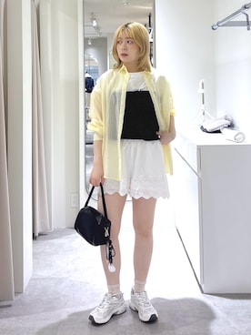 「FREE'S MART（フリーズマート）のアイテム」を使った、aaii18さん（レディース・162cm）の春コーディネート