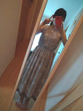 「Feroux（フェルゥ）のアイテム」を使った、harururu--さん（レディース・156cm）の夏コーディネート