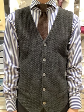 BRICK HOUSE by Tokyo Shirts 幕張新都心イオンモール店さん（メンズ・168cm）の春コーディネート