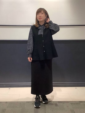BRICK HOUSE by Tokyo Shirts 幕張新都心イオンモール店さん（レディース・152cm）の冬コーディネート