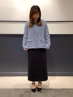 BRICK HOUSE by Tokyo Shirts 幕張新都心イオンモール店さん（レディース・152cm）の冬コーディネート