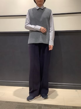 BRICK HOUSE by Tokyo Shirts 幕張新都心イオンモール店さん（レディース・160cm）の秋コーディネート