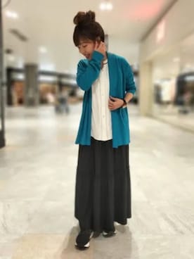 「東京シャツ」｜BRICK HOUSE by Tokyo Shirts 幕張新都心イオンモール店さん（レディース・152cm）の春コーディネート