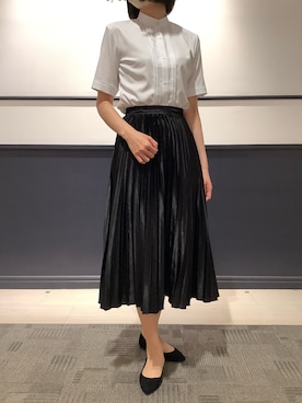 「ビジネススタイル」｜BRICK HOUSE by Tokyo Shirts 幕張新都心イオンモール店さん（レディース・170cm）の夏コーディネート