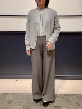 BRICK HOUSE by Tokyo Shirts 幕張新都心イオンモール店さん（レディース・160cm）の冬コーディネート
