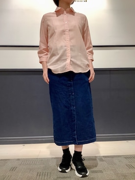 BRICK HOUSE by Tokyo Shirts 幕張新都心イオンモール店さん（レディース・160cm）の夏コーディネート