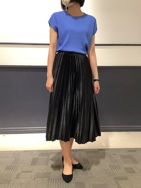 「ビジネススタイル」｜BRICK HOUSE by Tokyo Shirts 幕張新都心イオンモール店さん（レディース・170cm）の夏コーディネート