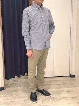 「東京シャツ」｜BRICK HOUSE by Tokyo Shirts ナゴヤドーム前イオンモール店さん（メンズ・167cm）の春コーディネート