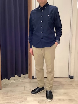 「東京シャツ」｜BRICK HOUSE by Tokyo Shirts ナゴヤドーム前イオンモール店さん（メンズ・167cm）の春コーディネート