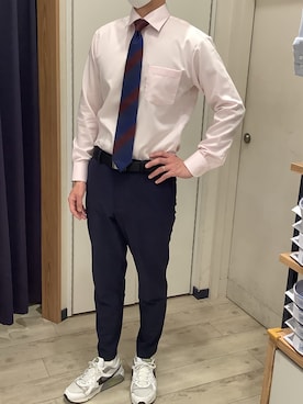 「NIKEスニーカー」｜BRICK HOUSE by Tokyo Shirts ナゴヤドーム前イオンモール店さん（メンズ・177cm）の秋コーディネート