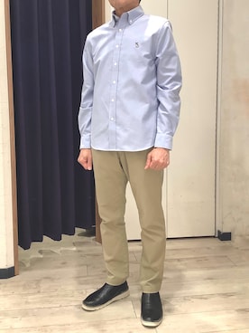 「東京シャツ」｜BRICK HOUSE by Tokyo Shirts ナゴヤドーム前イオンモール店さん（メンズ・167cm）の春コーディネート