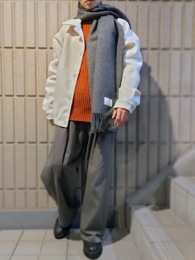 「ETELIO（エテリオ）のアイテム（ジャケット/アウター）」を使った、KEI【低身長コーデ】さん（メンズ・161cm）の冬コーディネート