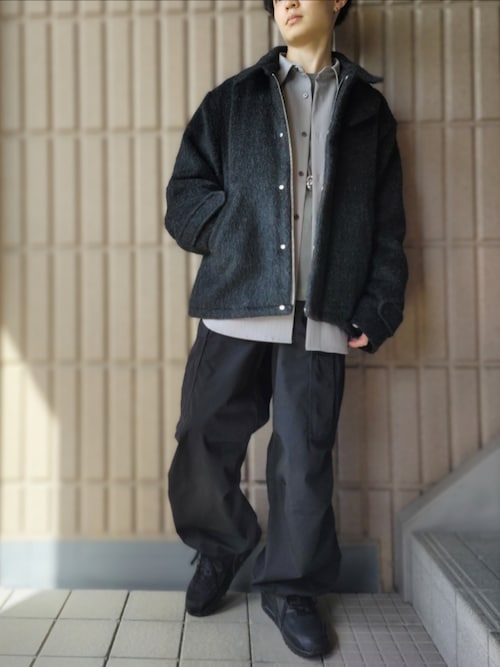 CASPER JOHN（キャスパージョン）の「Wool shaggy dolman