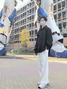 「epnok（エプノック）のアイテム（バッグ）」を使った、KEI【低身長コーデ】さん（メンズ・161cm）の秋コーディネート