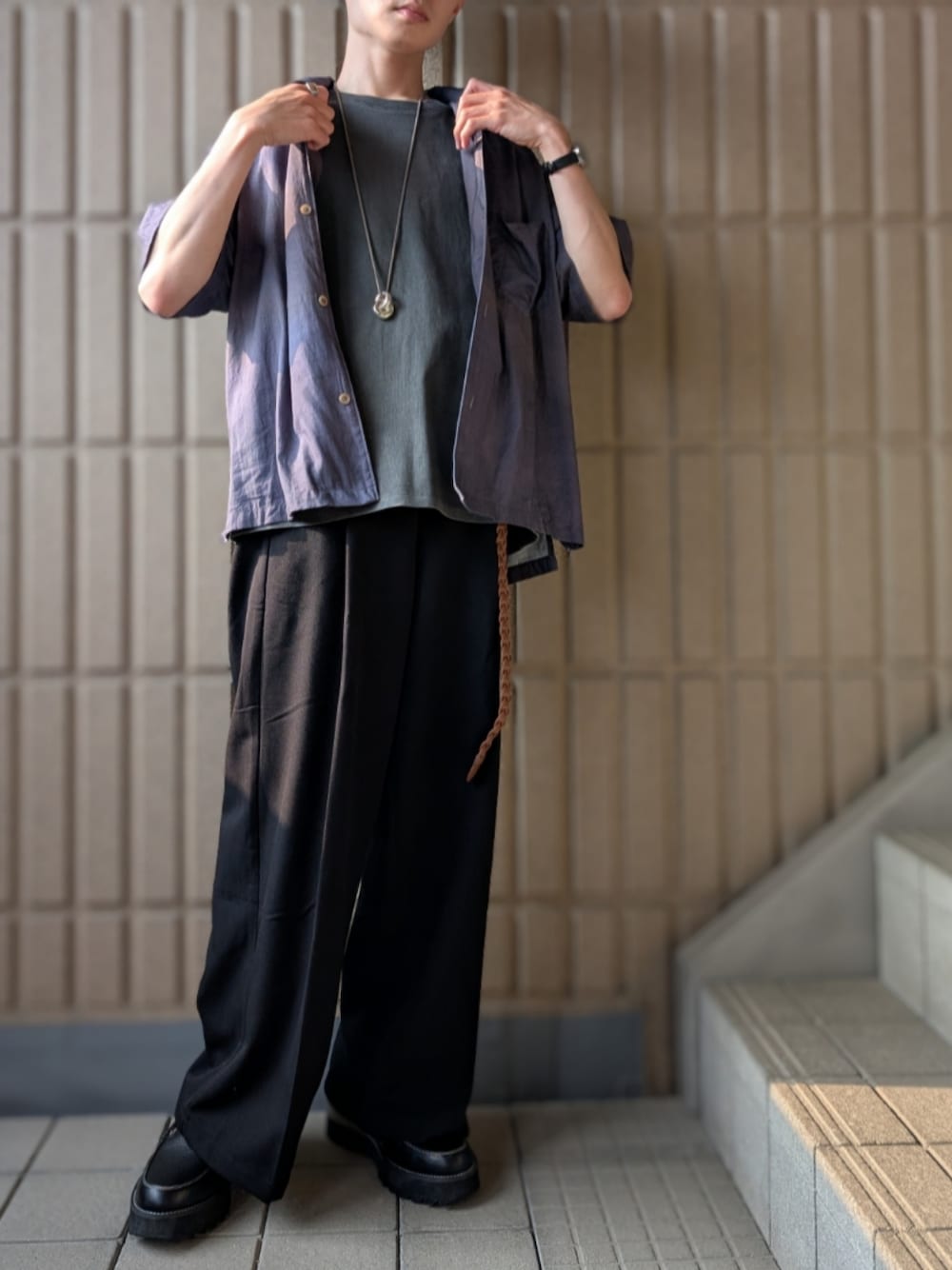 Llife DOUBLE RING PENDANTを使った人気ファッションコーディネート - WEAR