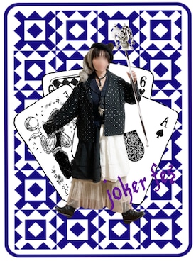 「アイテム（ポスター/アート）」を使った、𝚝𝚎𝚝𝚘さん（レディース・156cm）の秋コーディネート