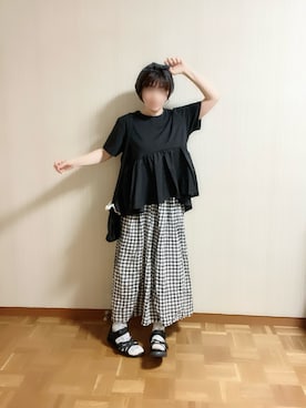 𝚝𝚎𝚝𝚘さん（レディース・156cm）の夏コーディネート