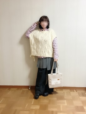 𝚝𝚎𝚝𝚘さん(レディース・156cm)の冬コーディネート