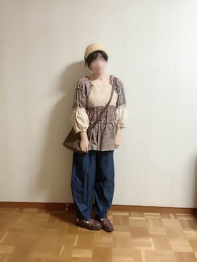𝚝𝚎𝚝𝚘さん(レディース・156cm)の夏コーディネート