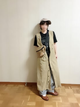 「アイテム（ハンドバッグ）」を使った、𝚝𝚎𝚝𝚘さん（レディース・156cm）の夏コーディネート