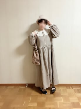 「教会」｜𝚝𝚎𝚝𝚘さん（レディース・156cm）の秋コーディネート