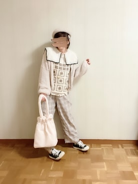 「teto camera」｜𝚝𝚎𝚝𝚘さん（レディース・155cm）の秋コーディネート