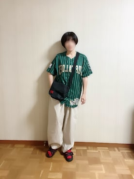 「Samansa Mos2（サマンサ モスモス）のアイテム」を使った、𝚝𝚎𝚝𝚘さん（レディース・156cm）の夏コーディネート
