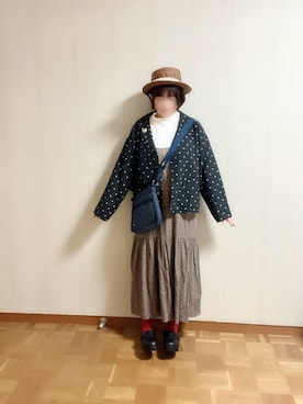 𝚝𝚎𝚝𝚘さん(レディース・156cm)の春コーディネート