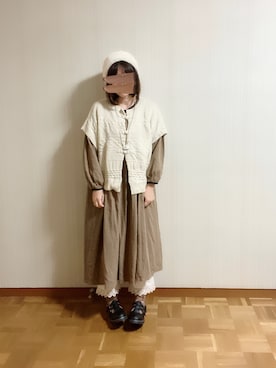 「teto camera」｜𝚝𝚎𝚝𝚘さん（レディース・155cm）の秋コーディネート
