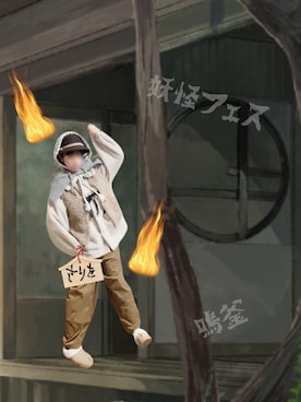 「アイテム（インテリア）」を使った、𝚝𝚎𝚝𝚘さん（レディース・156cm）の冬コーディネート