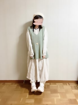 「福袋コーデ」｜𝚝𝚎𝚝𝚘さん（レディース・155cm）の冬コーディネート