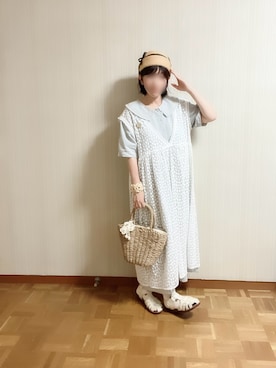 𝚝𝚎𝚝𝚘さん(レディース・156cm)の春コーディネート