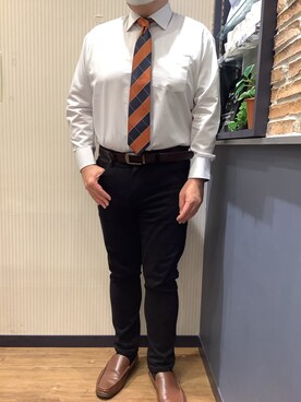 BRICK HOUSE by Tokyo Shirts 大分アミュプラザ店さん（メンズ・169cm）の冬コーディネート