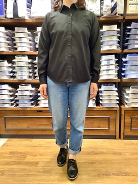 「オシャレ」｜BRICK HOUSE by Tokyo Shirts 大分アミュプラザ店さん（レディース・160cm）の秋コーディネート