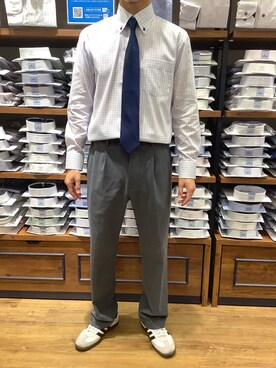 「オシャレ」｜BRICK HOUSE by Tokyo Shirts 大分アミュプラザ店さん（メンズ・168cm）の夏コーディネート