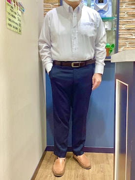 BRICK HOUSE by Tokyo Shirts 大分アミュプラザ店さん（メンズ・169cm）の秋コーディネート