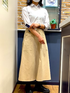 BRICK HOUSE by Tokyo Shirts 大分アミュプラザ店さん（レディース・157cm）の夏コーディネート